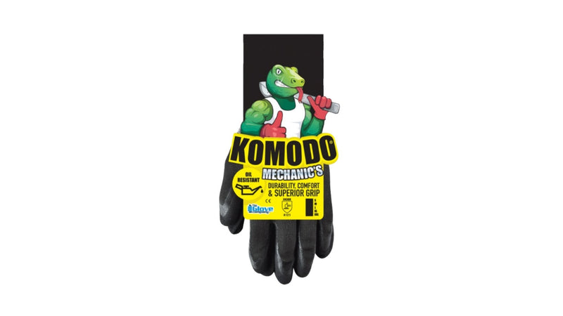 Komodo Mechanics Gloves Extra Extra Large - WICS cleaning supplies Perth