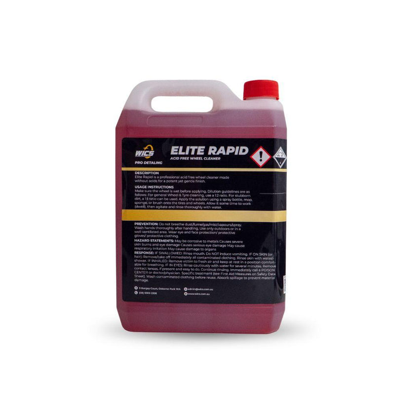 Elite Rapid - Acid Free Wheel Cleaner 5L