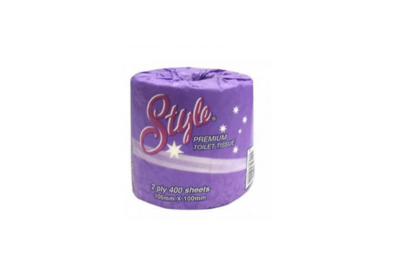 Style P400X Toilet Paper Box of 48 - WICS cleaning supplies Perth