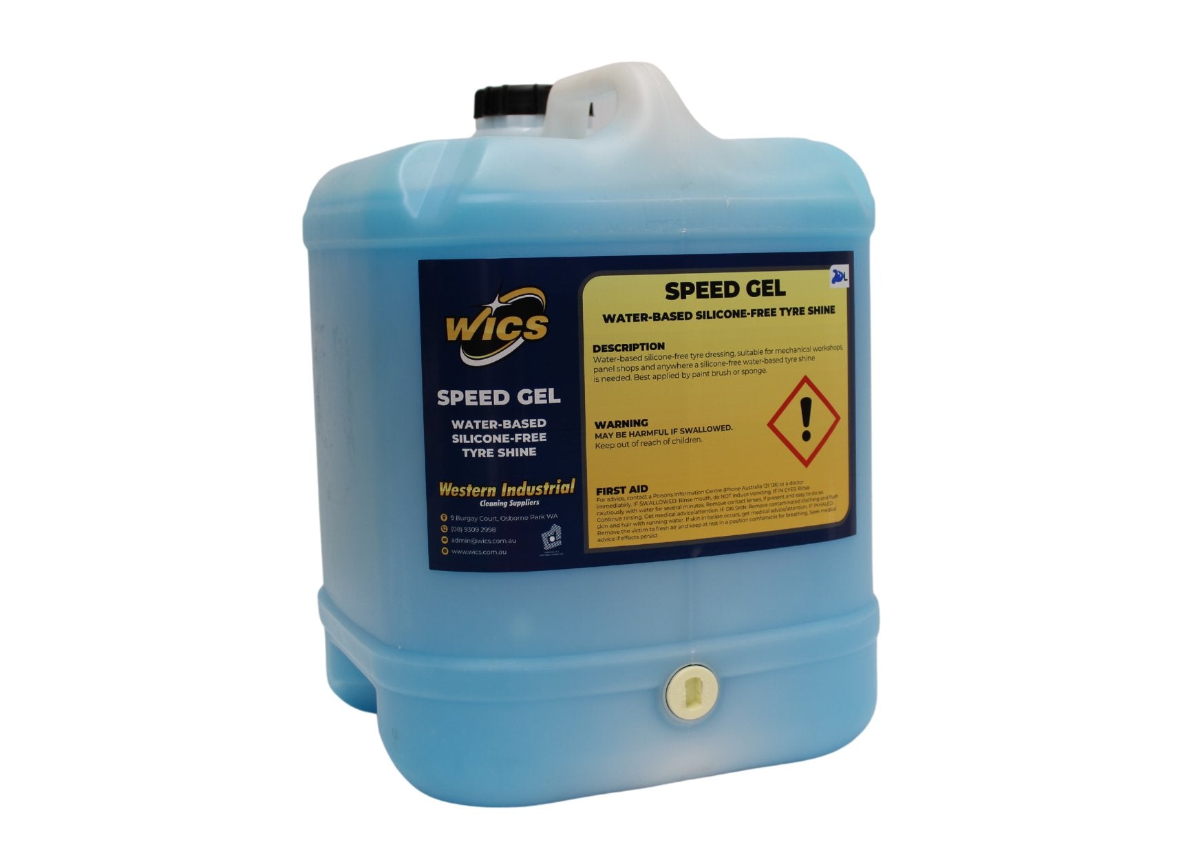 Speed Gel Water Based Silicone Free Tyre Shine