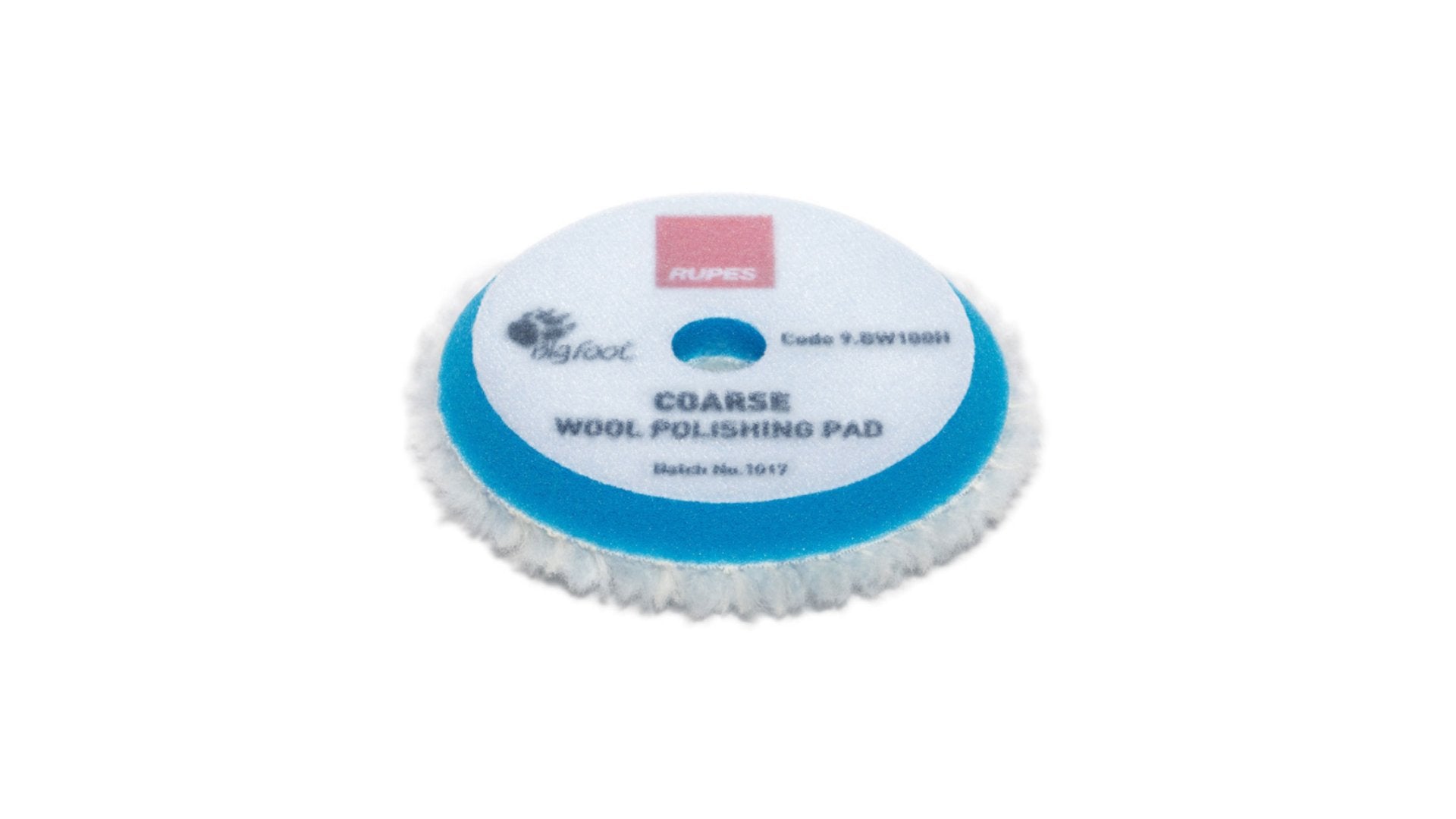 Rupes Blue Wool Pad Coarse 100mm 1 Pack