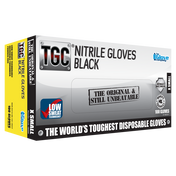 TGC black nitrile box XS