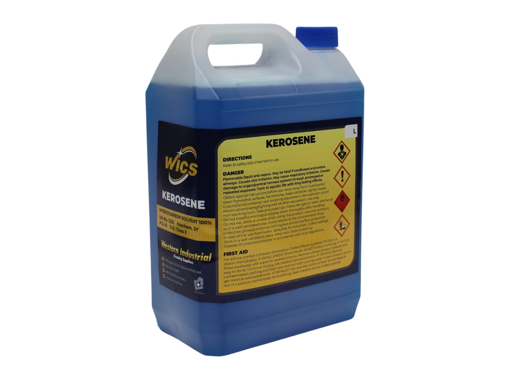 Kerosene 5L - WICS cleaning supplies Perth