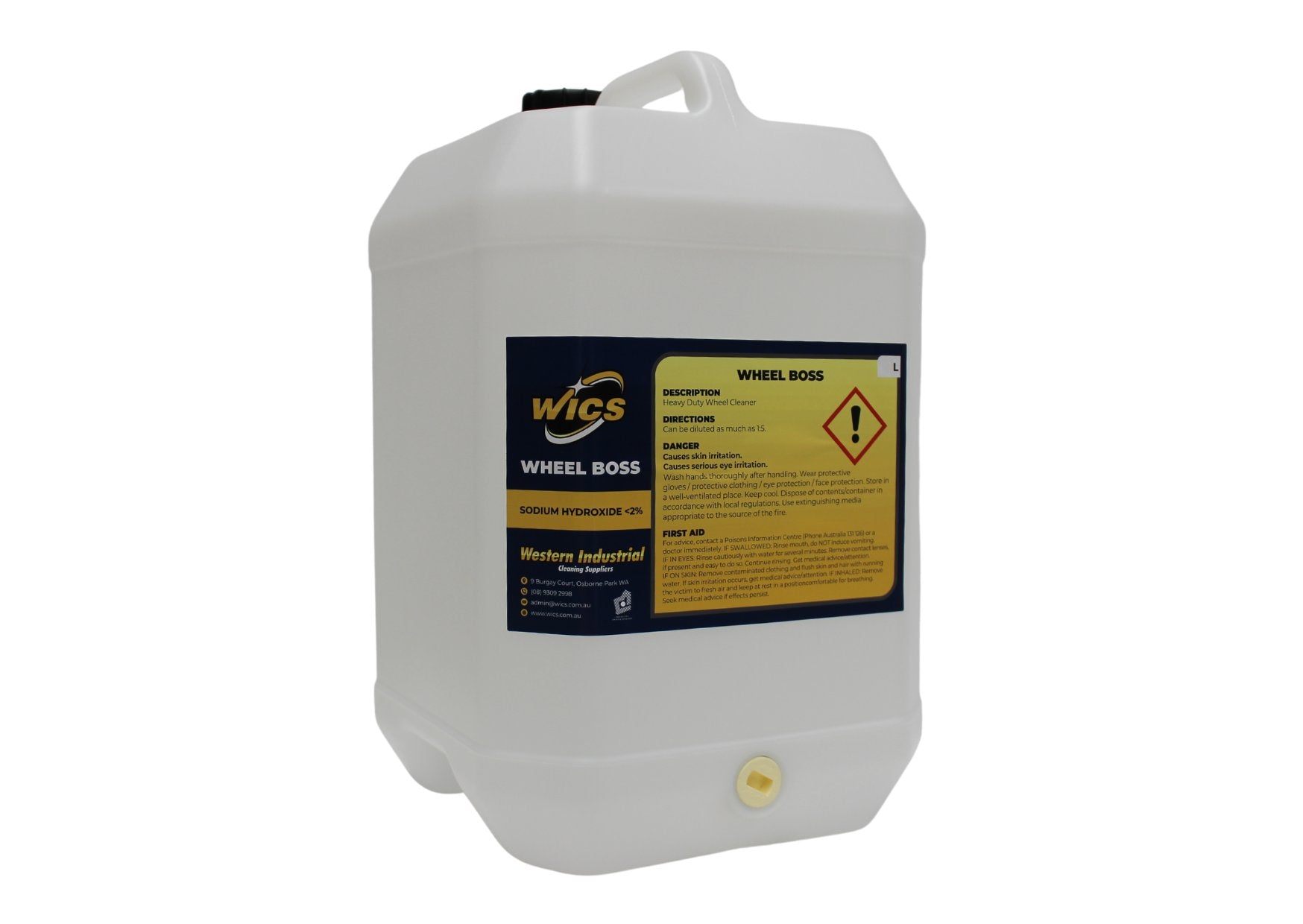 Wheel Boss - Wheel Cleaner Acid Free 20L