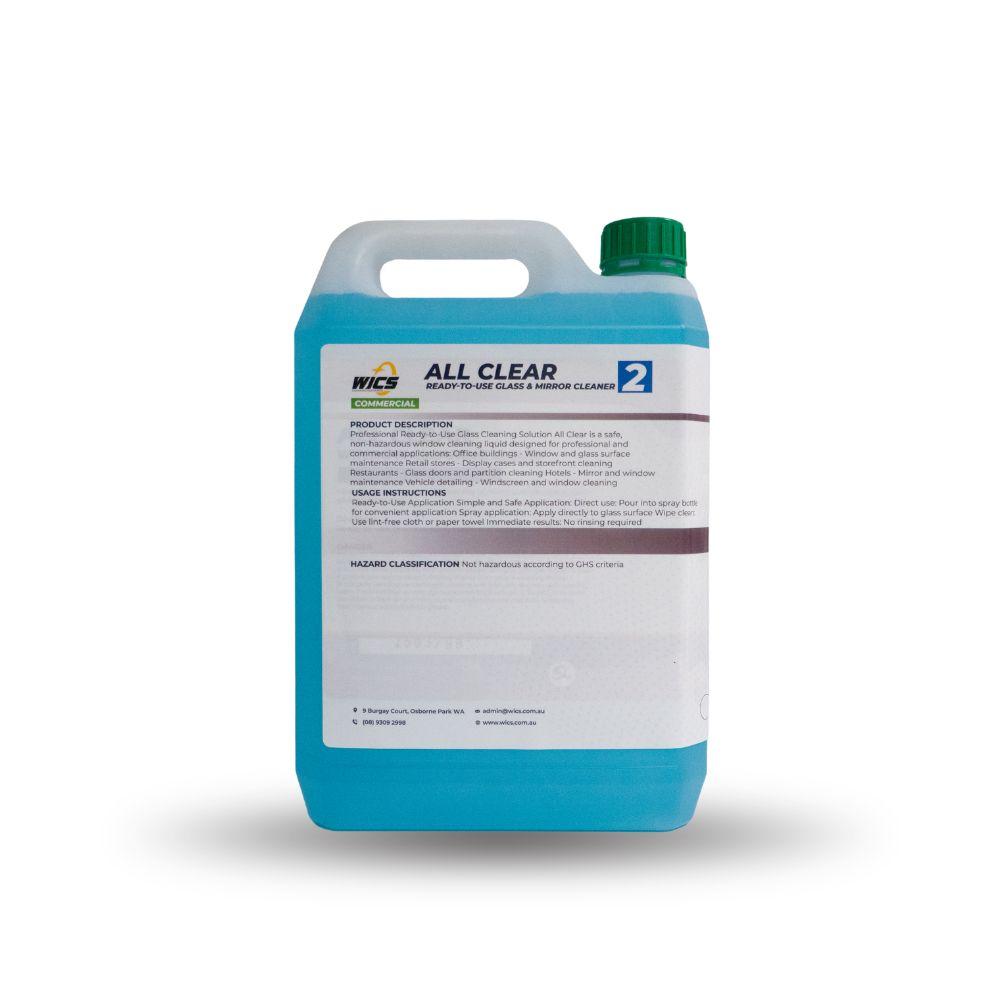 All Clear - Glass Cleaner Ready for Use