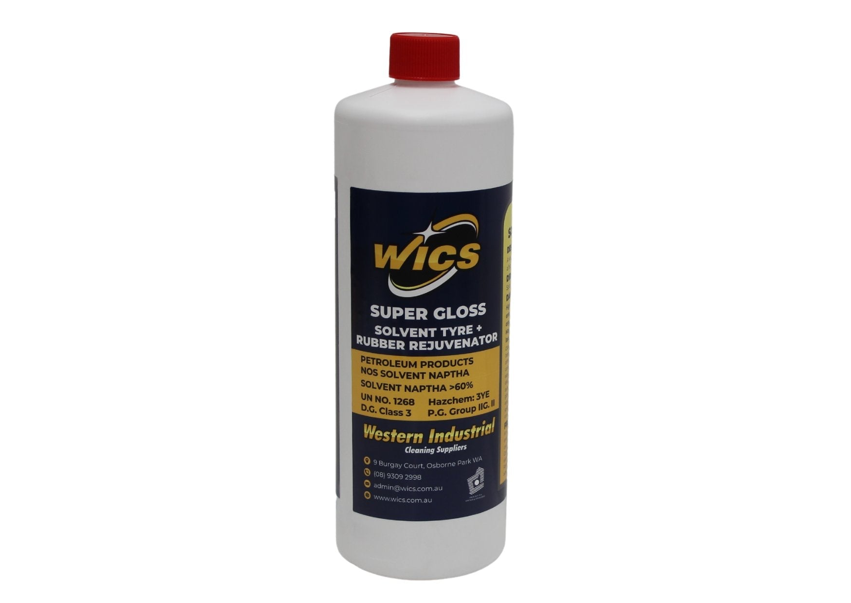 Super Gloss - Tyre Shine LITRE - WICS cleaning supplies Perth