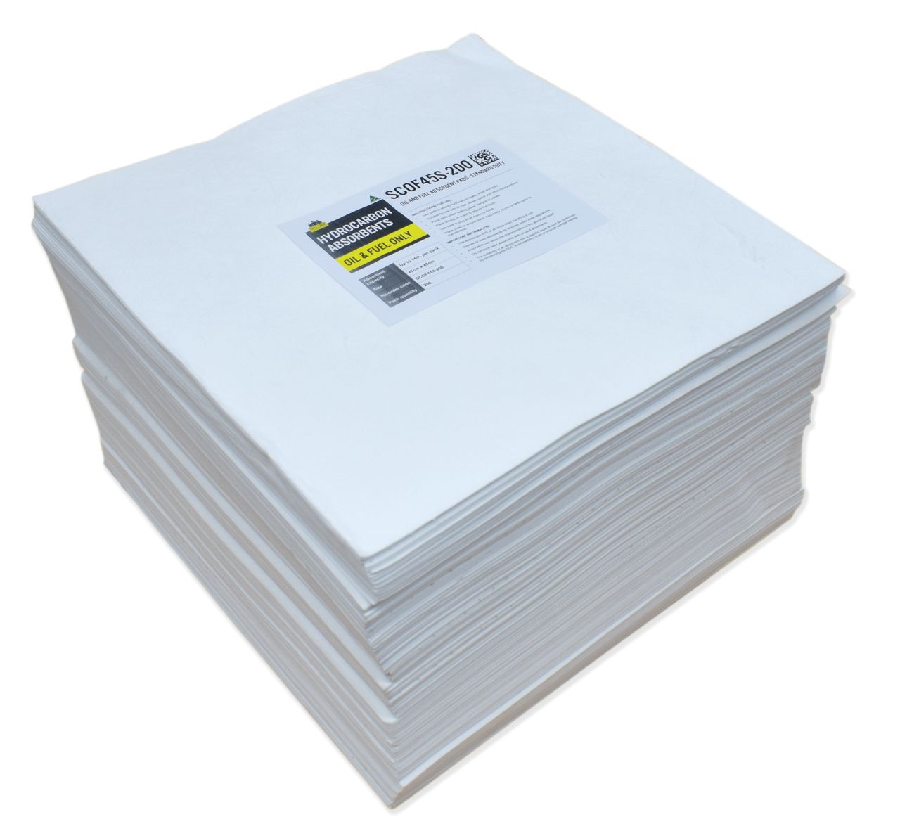 Oil & Fuel Pads- Std Duty- 45x45- Pk 50