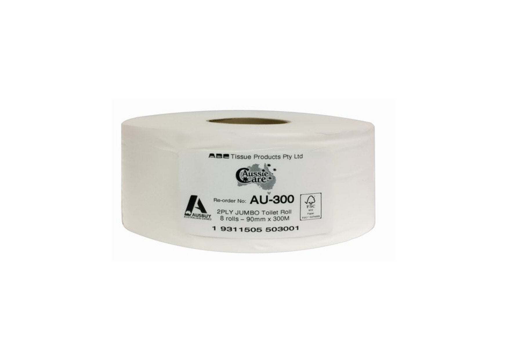 ABC Jumbo Toilet Tissue AU300 EACH