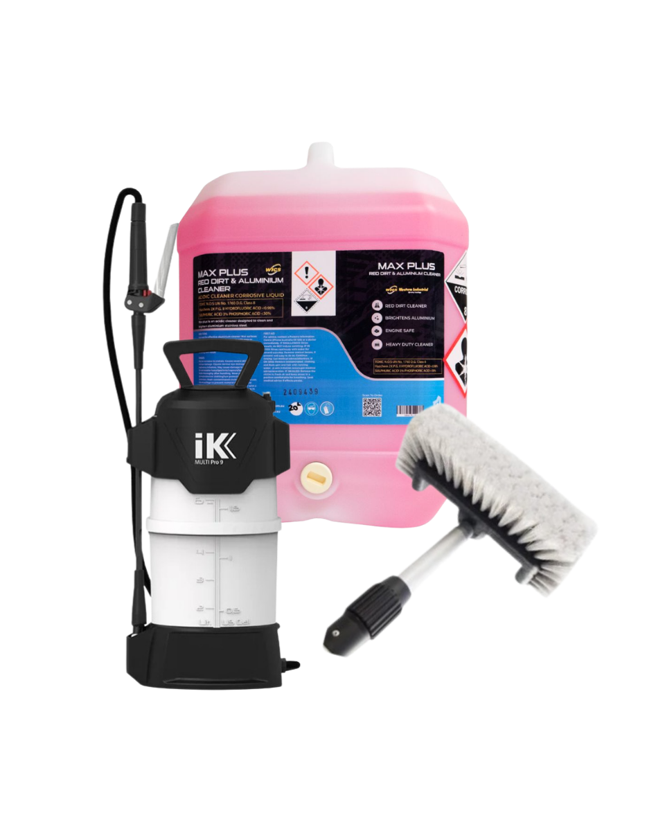 Max Plus 20L, 8L Multi Pro and Quad Brush