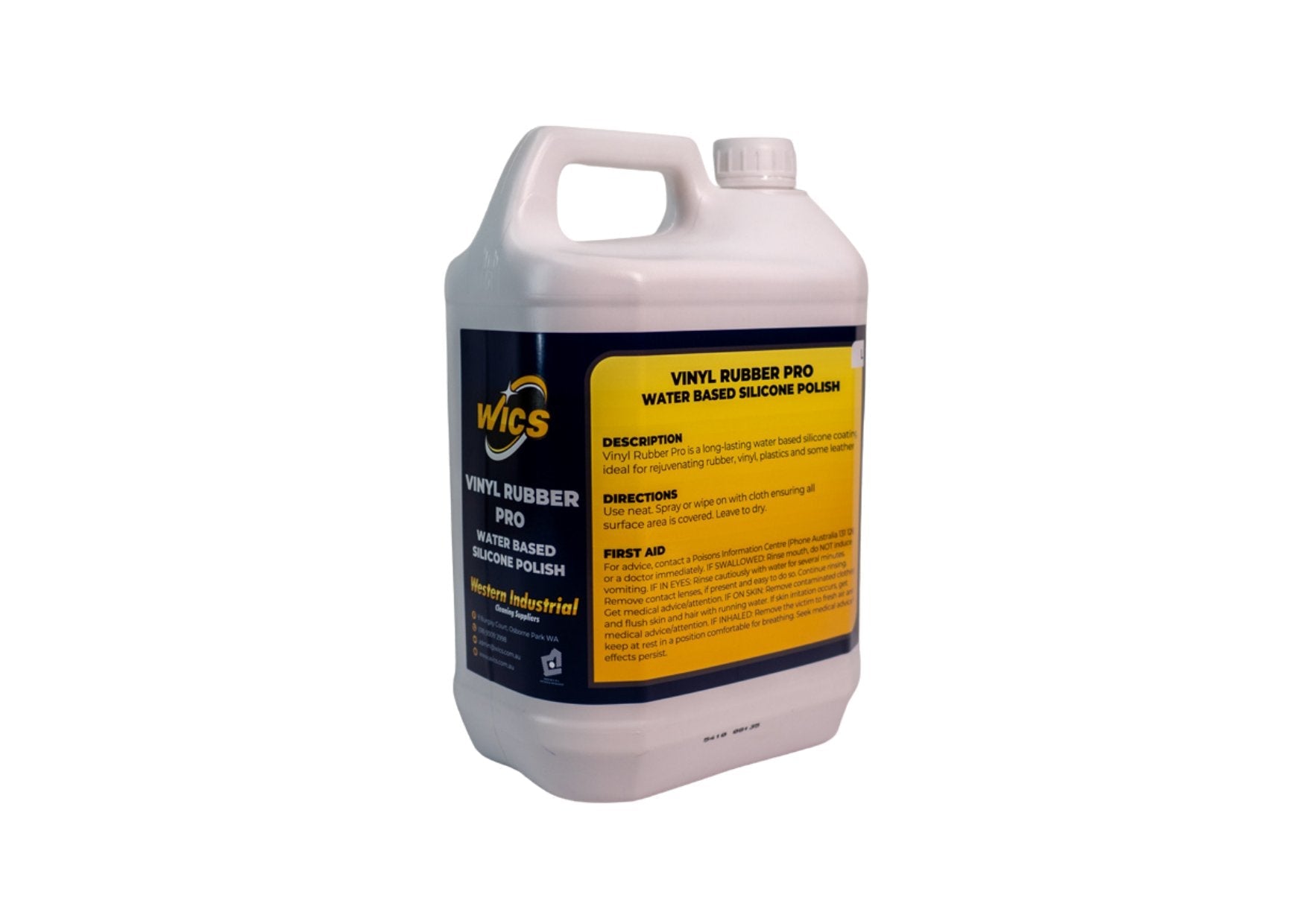 Vinyl & Rubber Pro - Ready for Use Dressing 1L - WICS cleaning supplies Perth