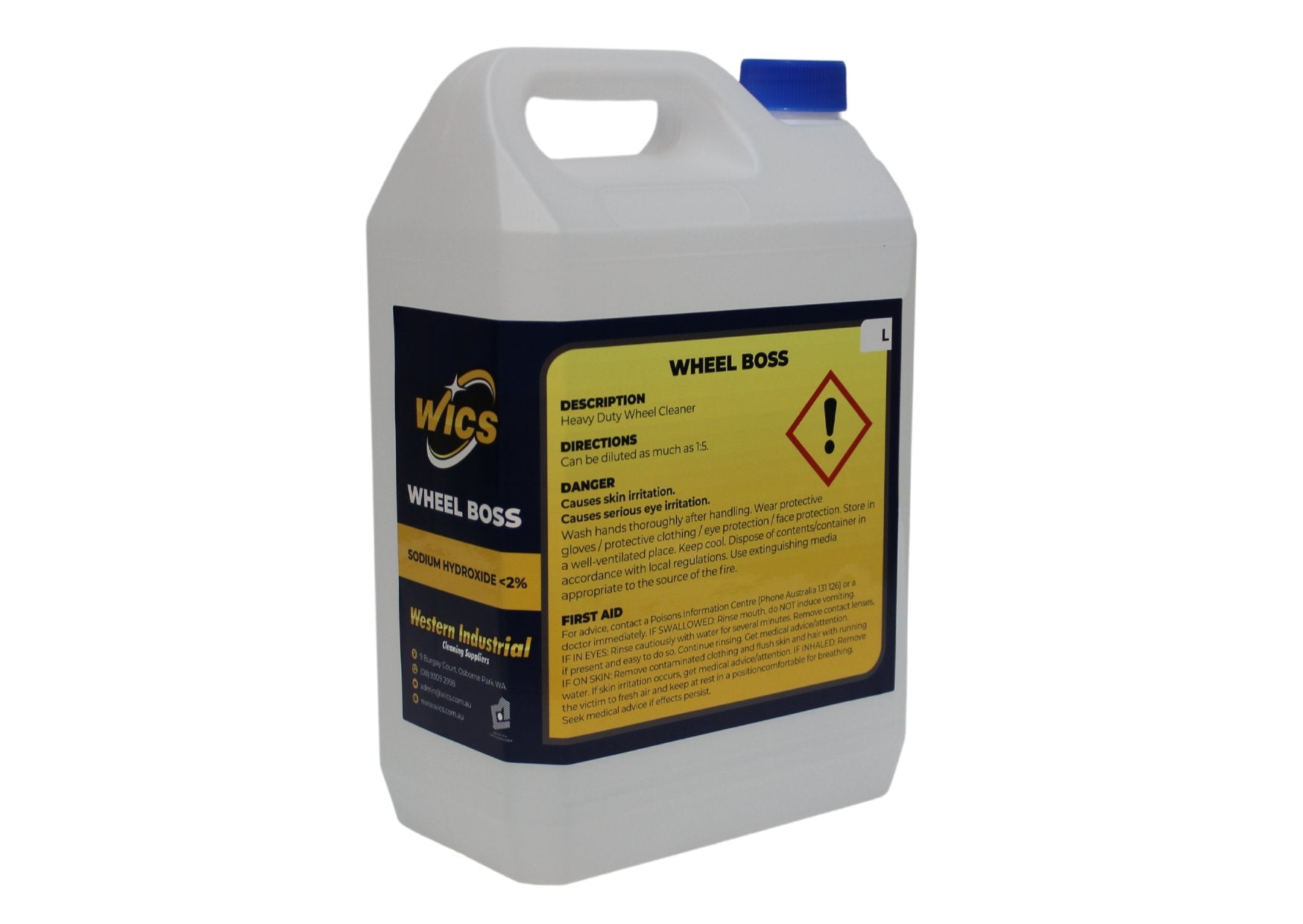 Wheel Boss - Wheel Cleaner Acid Free 5L