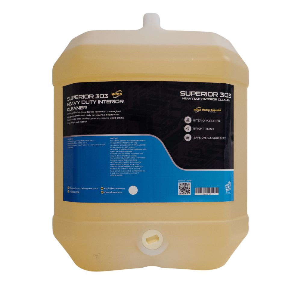 Superior 303 - Interior Cleaner Concentrated - WICS cleaning supplies Perth