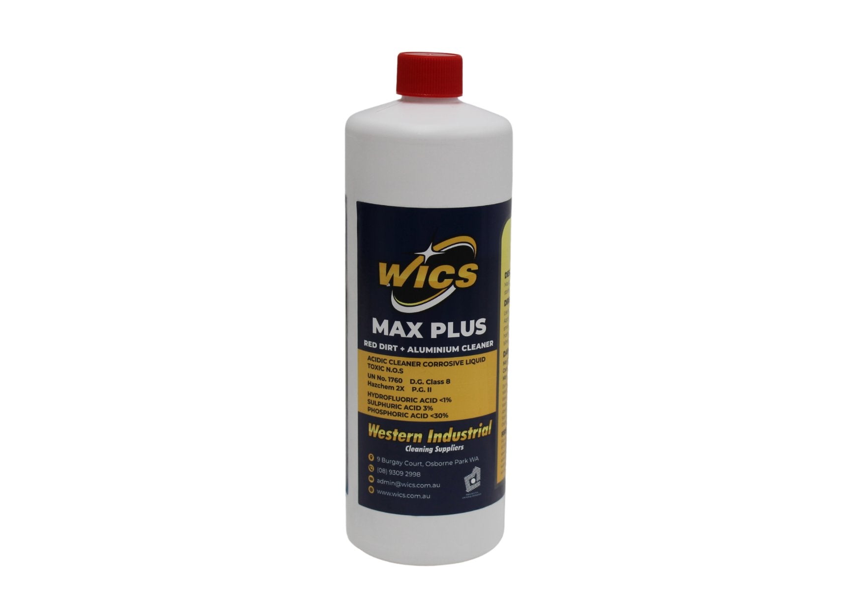 Max Plus - Red Dirt and Aluminum Cleaner