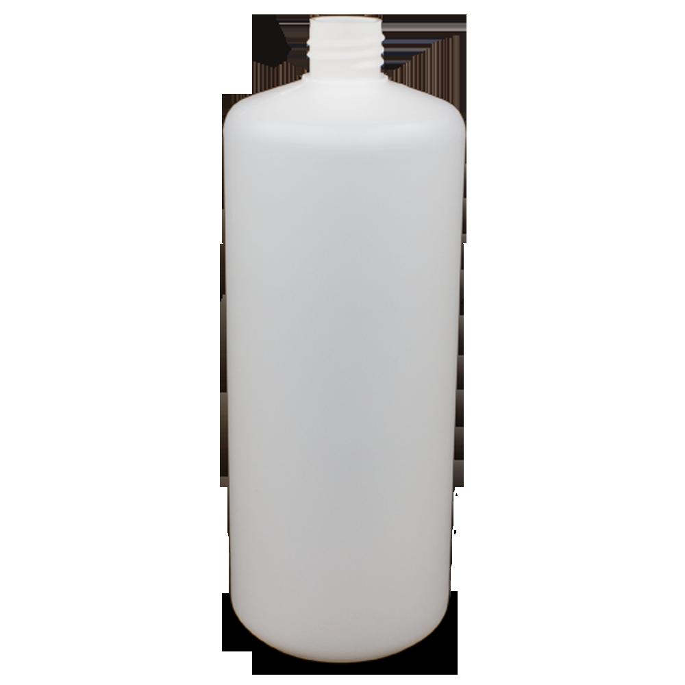 1 Litre Bottle White plastic