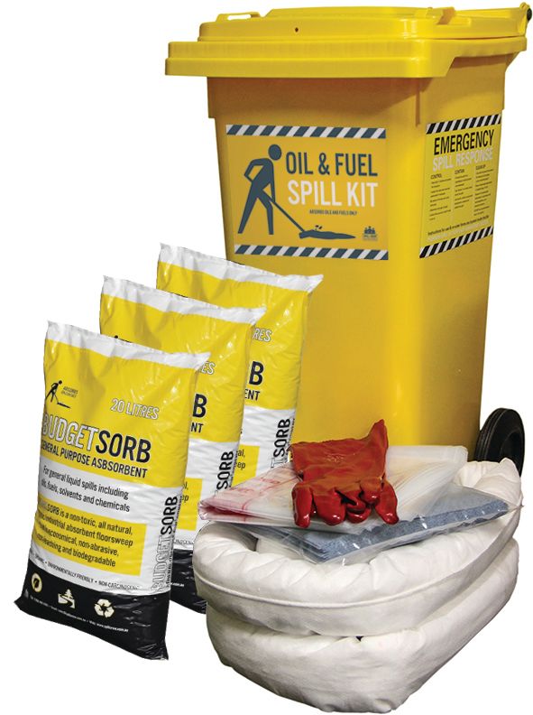 Hazchem Economy Spill Kit- 120L