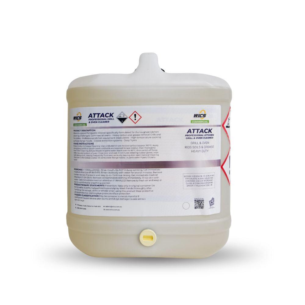 Attack - Heavy Duty Oven & Grease Cleaner 20L