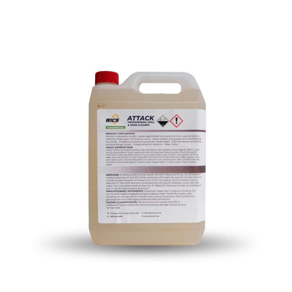 Attack - Heavy Duty Oven & Grease Cleaner 5L