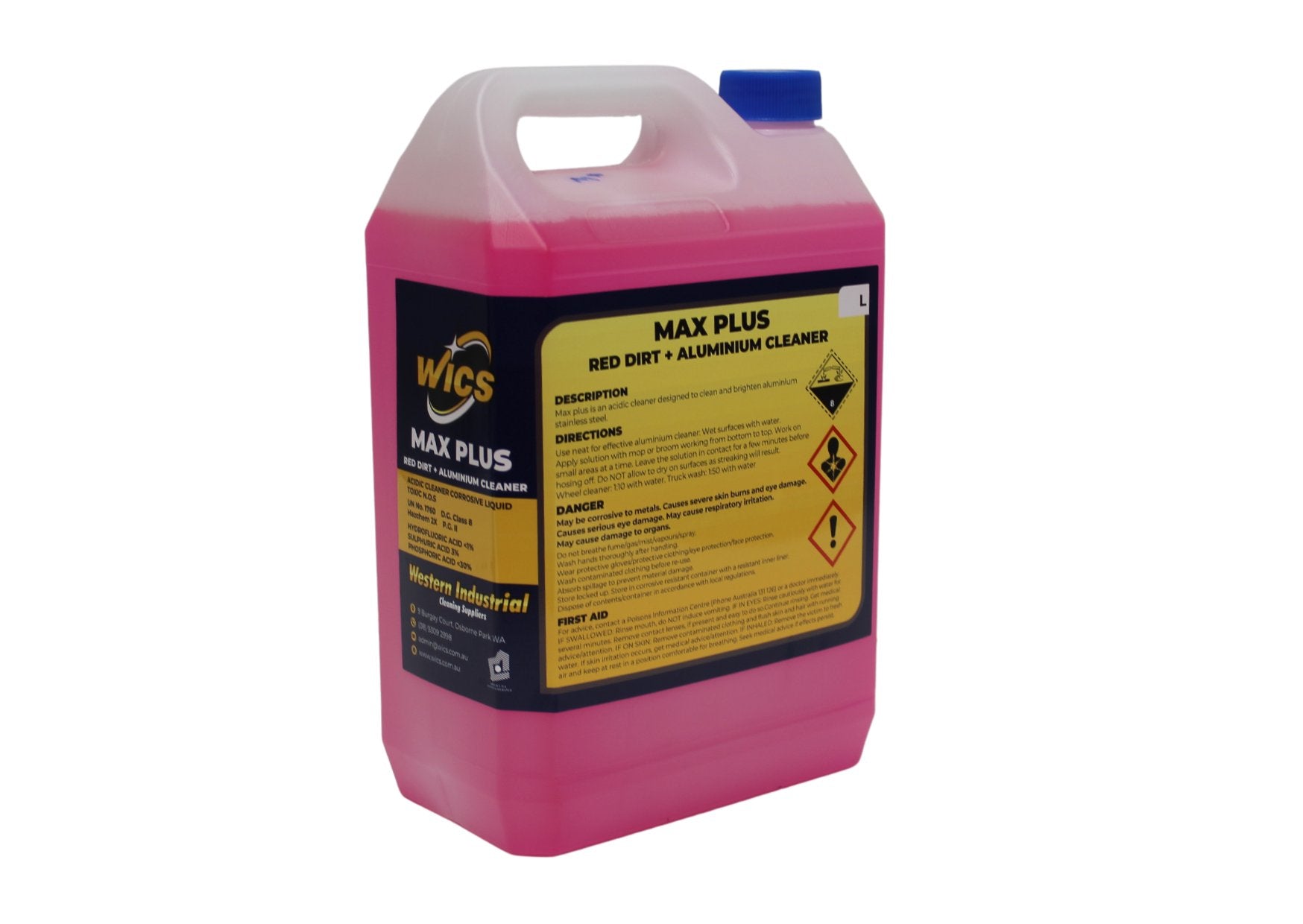 Max Plus - Red Dirt and Aluminum Cleaner