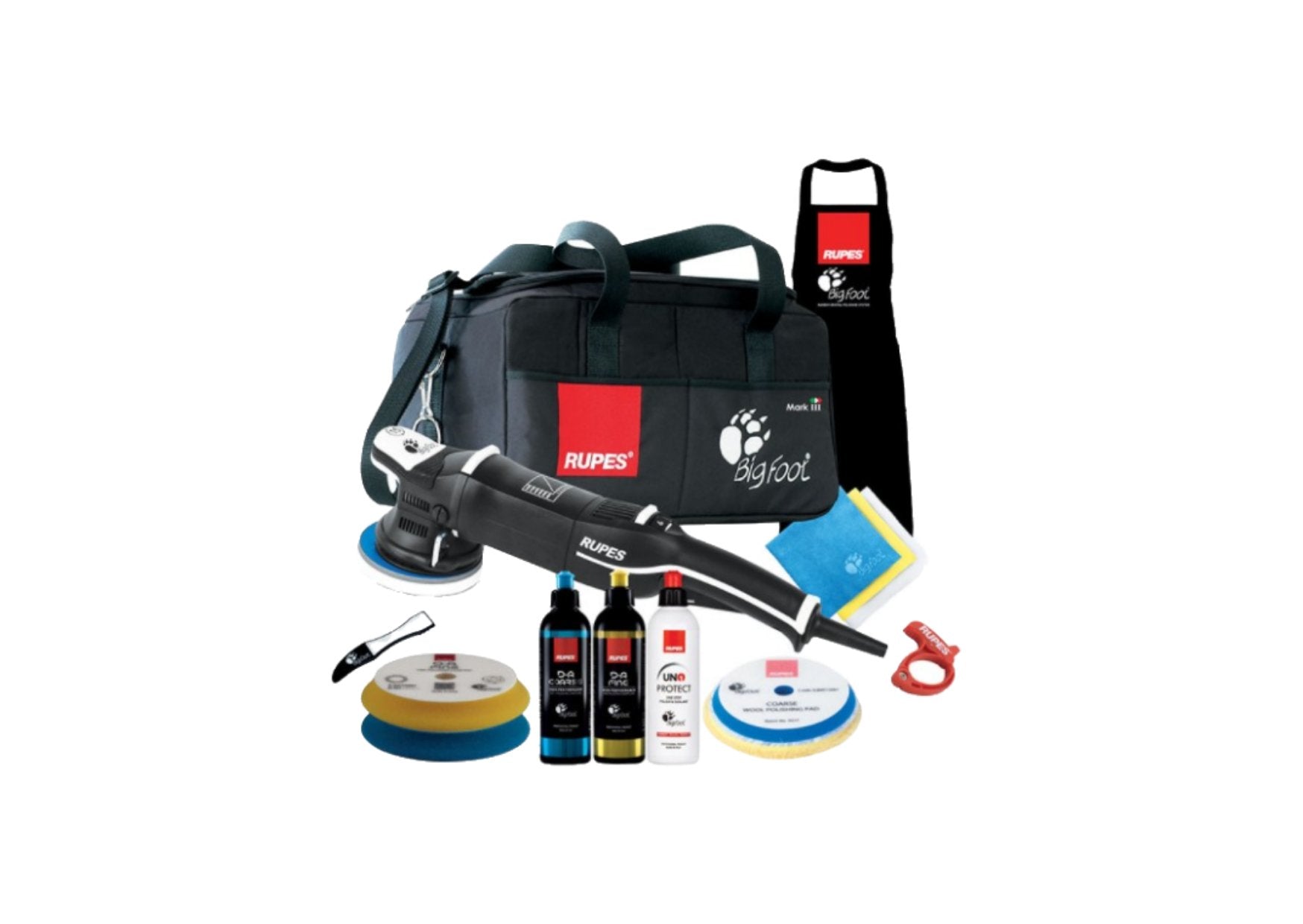 Rupes 15mm Orbit Bigfoot Luxury Kit