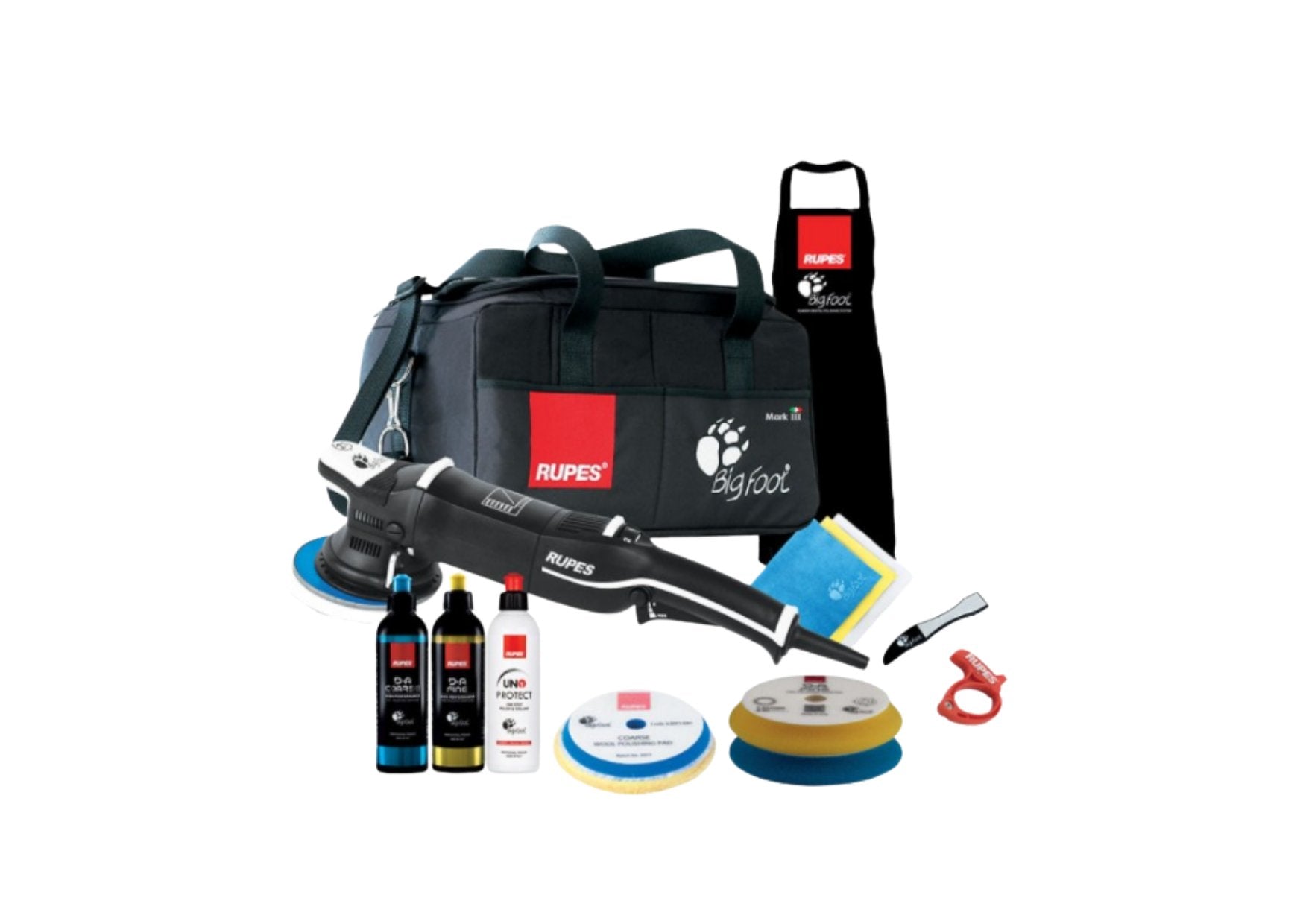 Rupes 21mm Orbital Polisher Luxury Kit