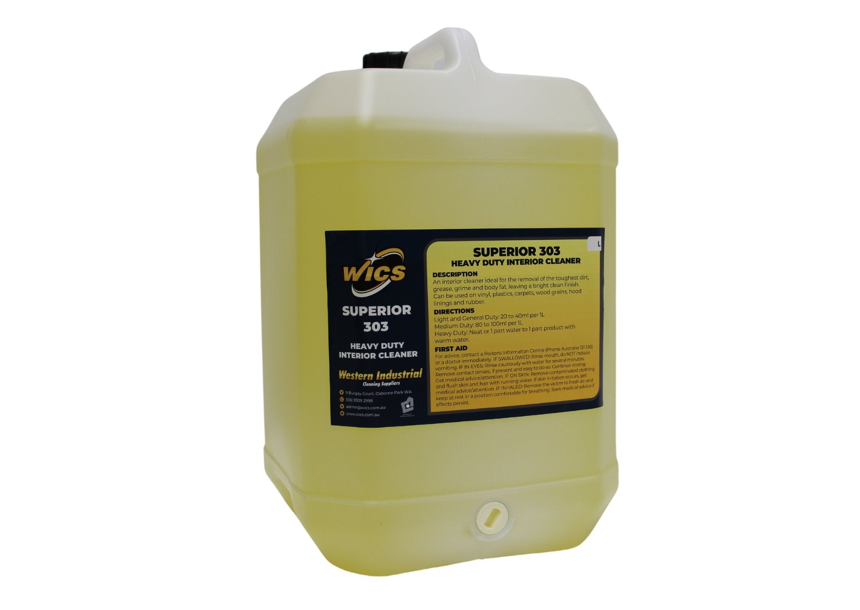Superior 303 - Interior Cleaner Concentrated 20L
