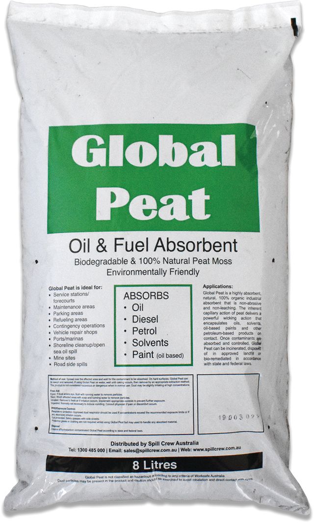 Global Peat- O&F Absorbent- 28L Bag