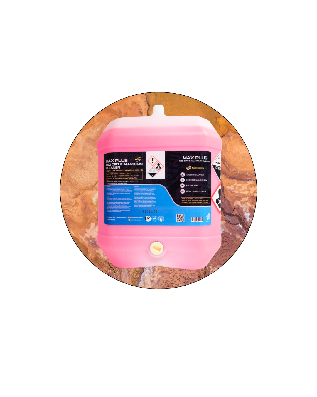 MAX PLUS RED DIRT REMOVER